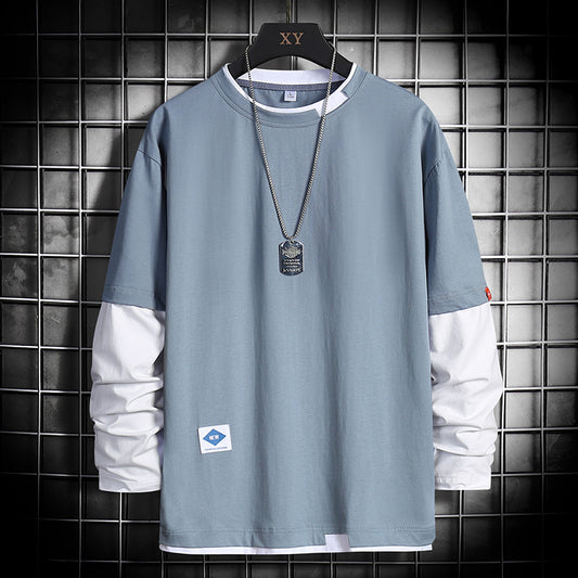 Spring And Autumn Loose Trend Bottoming Shirt – detail