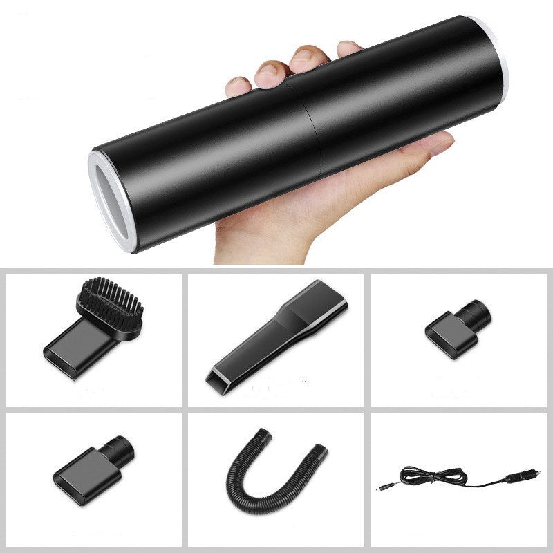 Mini Car Vacuum Cleaner – in use