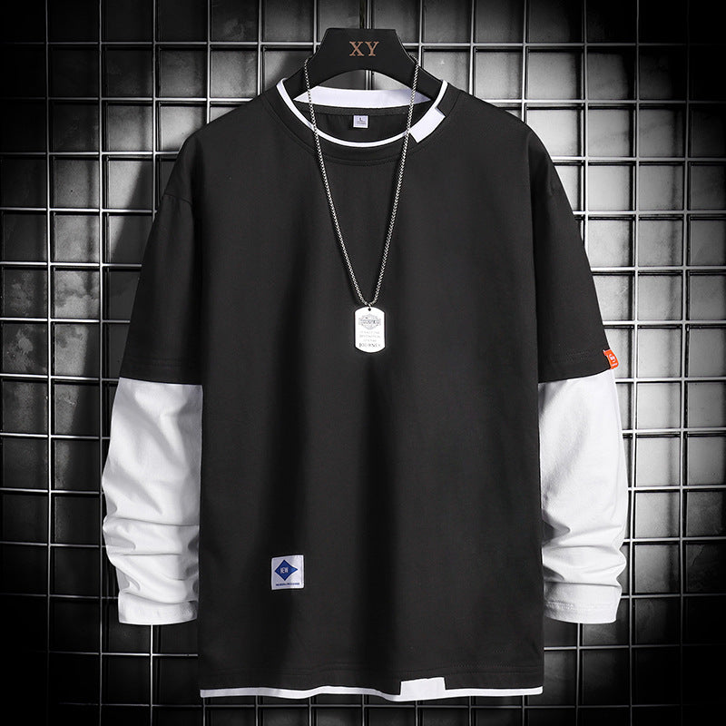 Spring And Autumn Loose Trend Bottoming Shirt – in use