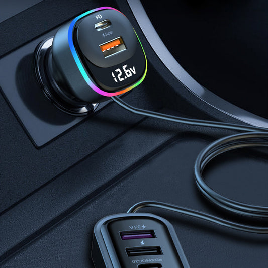 Multi-Port Fast Charge Car Charger