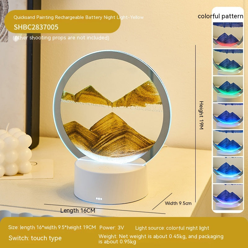 Quicksand Decorative Lamp – in use
