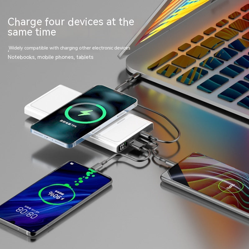 Fast-Charging Wireless Power Bank