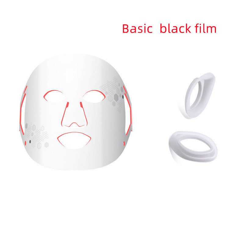 LED Light Therapy Facial Mask – in use