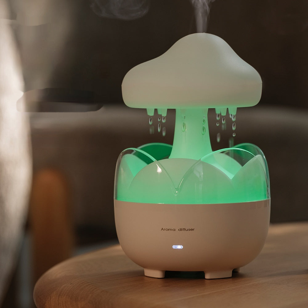 Quiet Raindrop Aromatherapy Humidifier