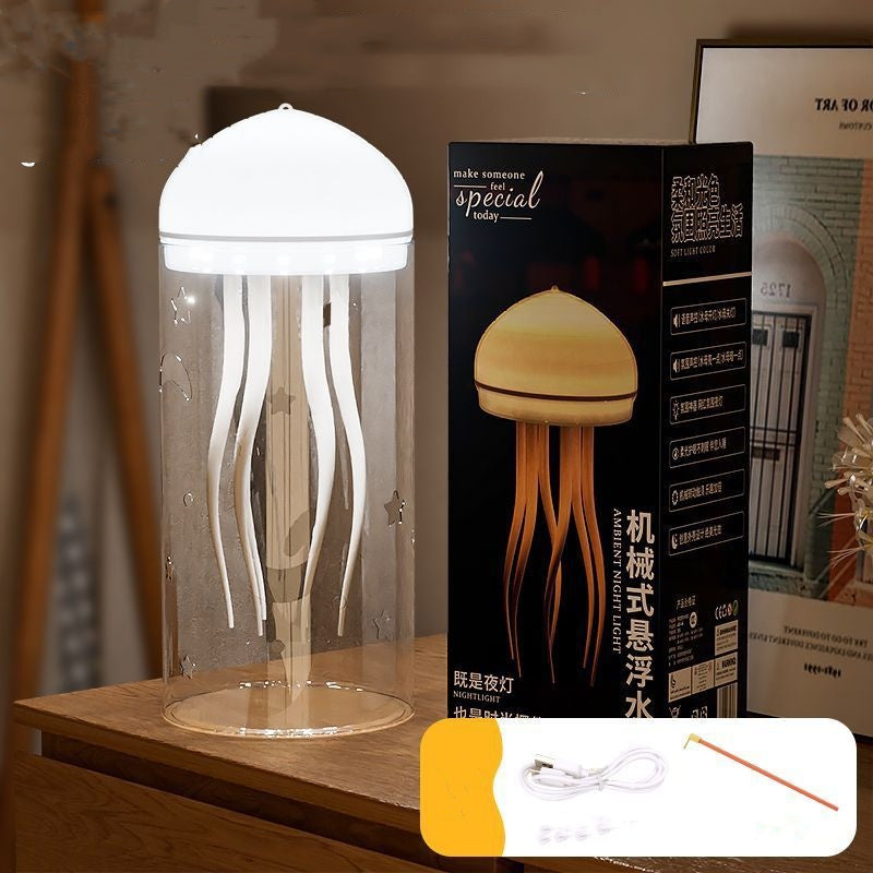 Floating Jellyfish Night Light – in use