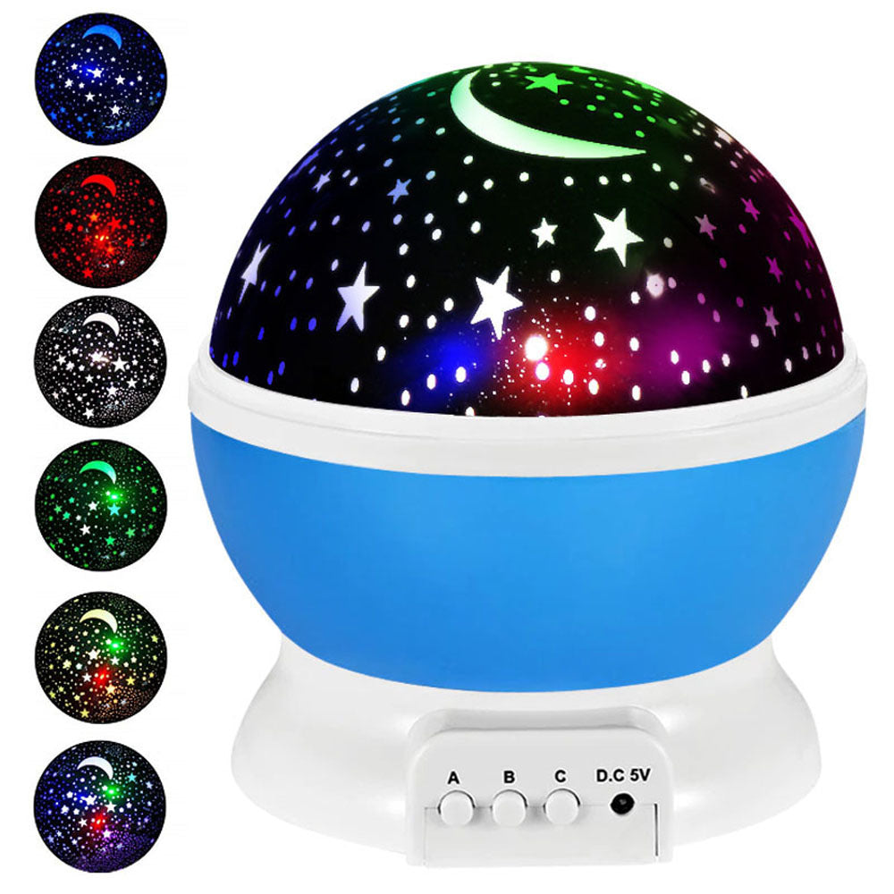 Rotating Star Projector Night Light – detail