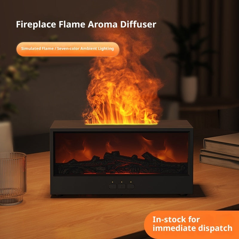 Flame Effect Aroma Diffuser Humidifier