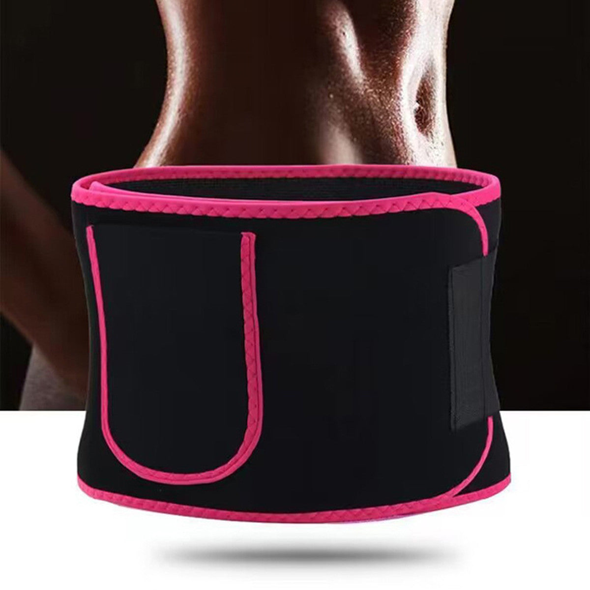 Women Men Fat Burner Waist Trimmer Belt Weight Loss Sweat Slim Wrap