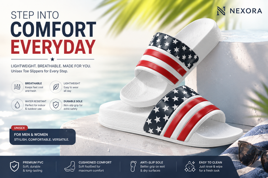 Men's Beach Slippers Outdoor Large Size