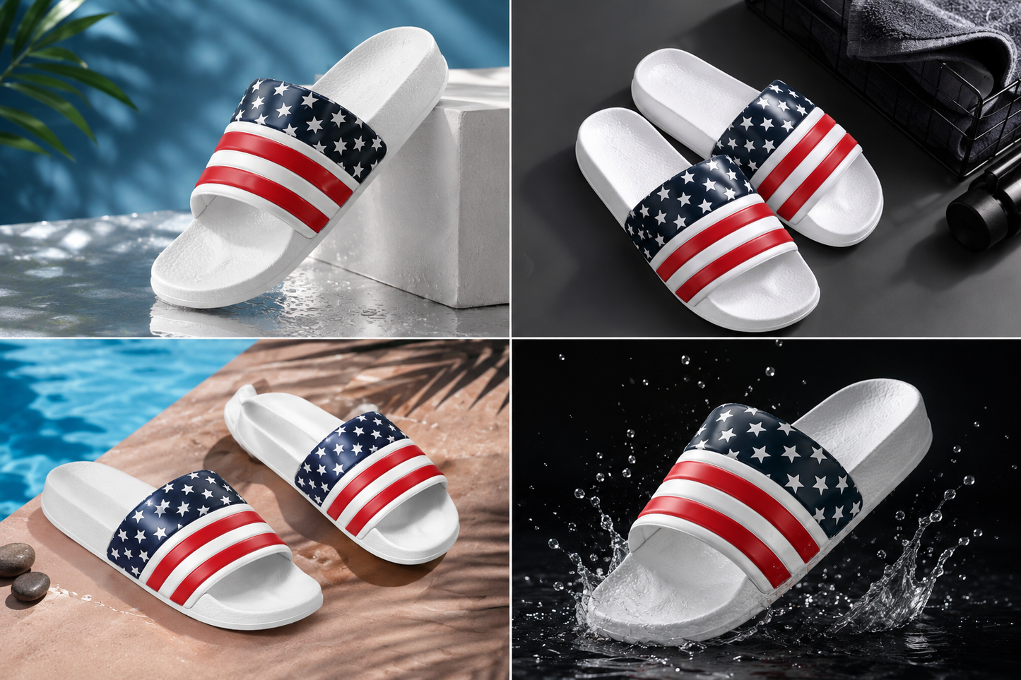 Men's Beach Slippers Outdoor Large Size