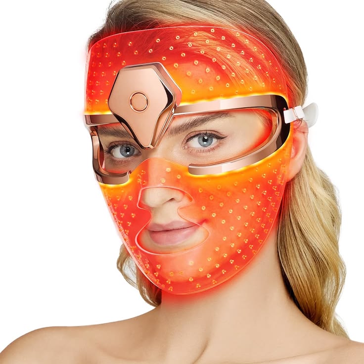 Red Light Therapy Silicone Face Mask