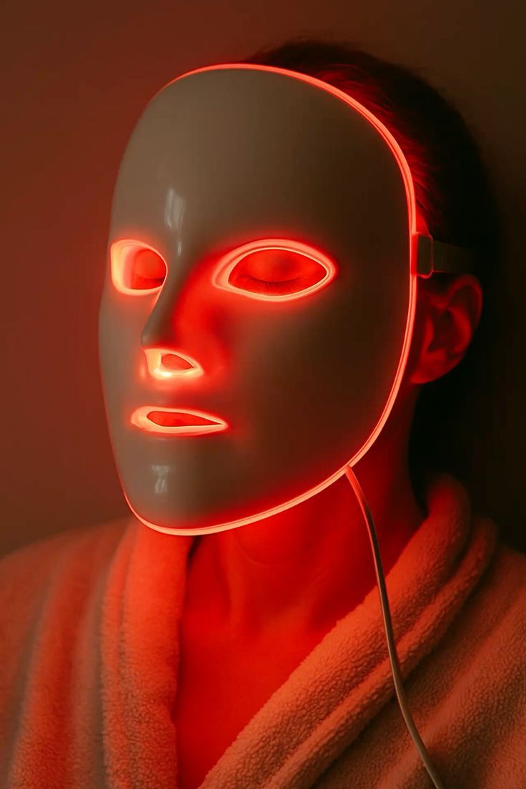 Red Light Therapy Silicone Face Mask