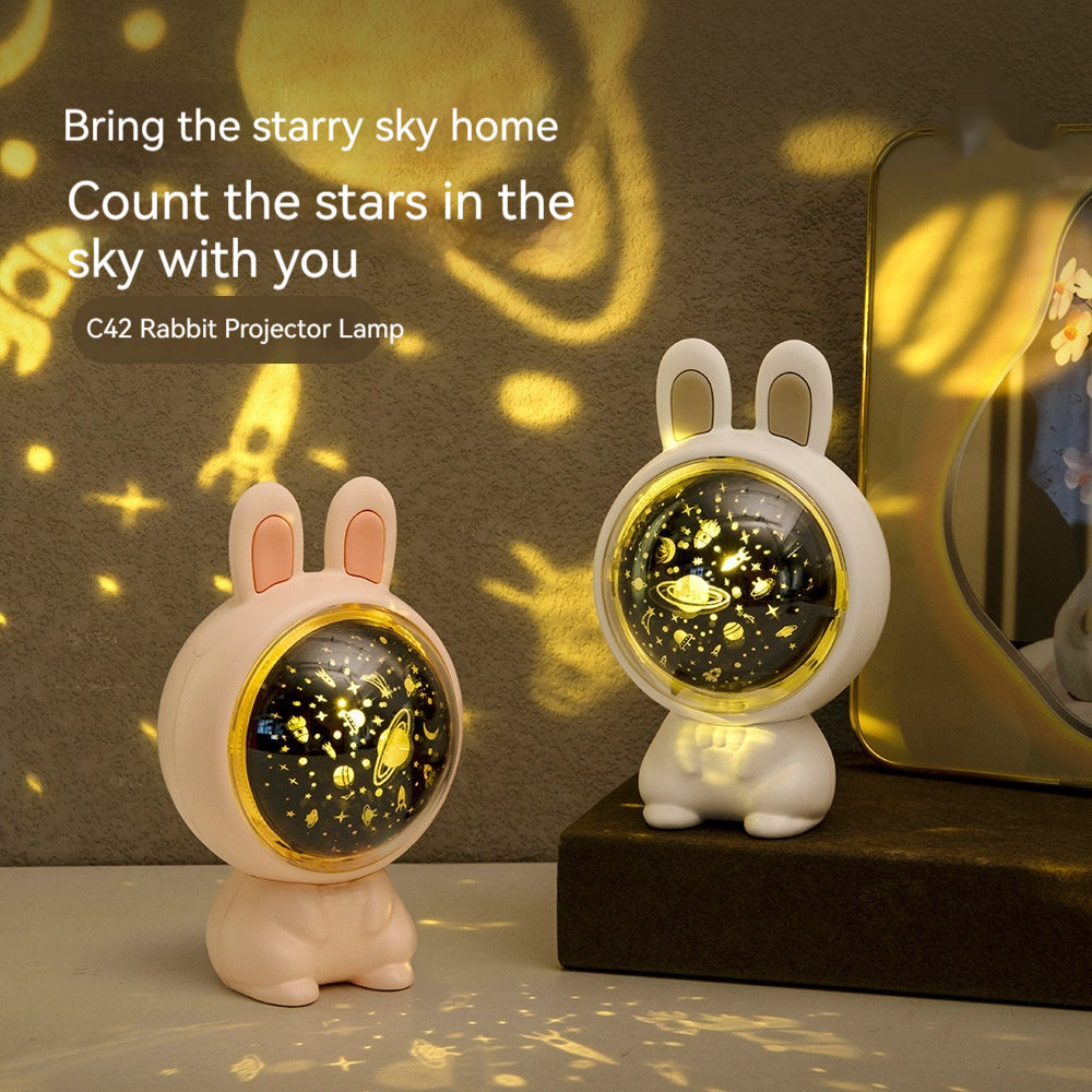 Rabbit Star Projector Night Light