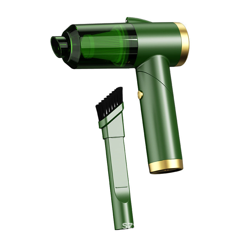 Folding Handheld Car Vacuum Cleaner – in use