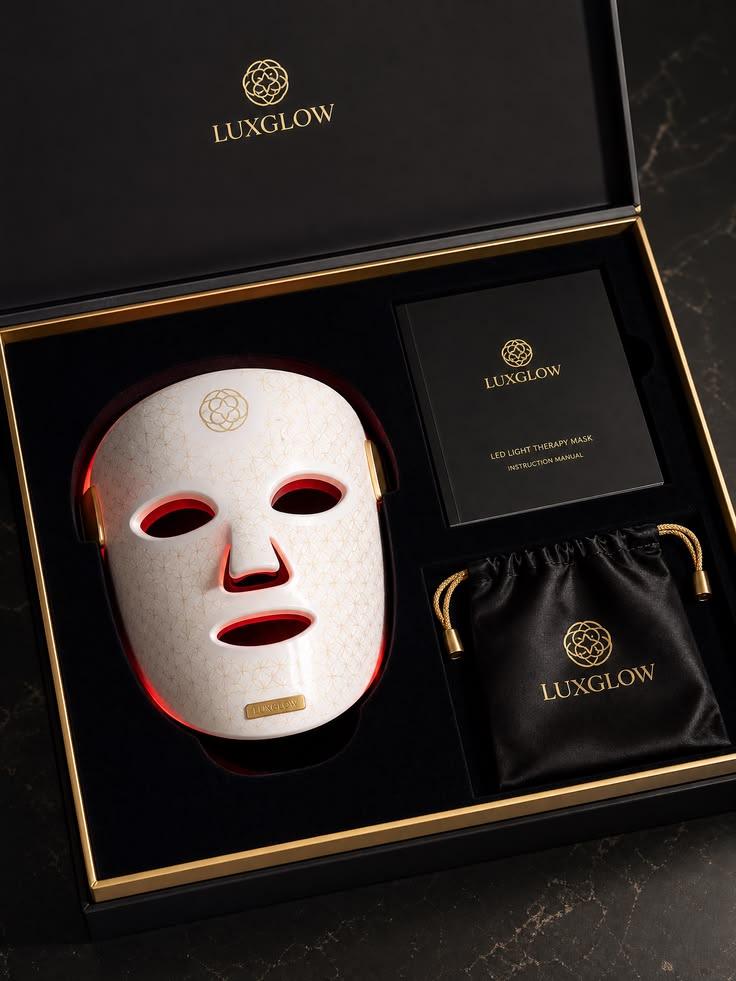 Red Light Therapy Silicone Face Mask